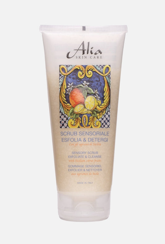 SCRUB CORPO SENSORIALE Esfolia&detergi ALIA SKIN CARE-Alia Bio Store