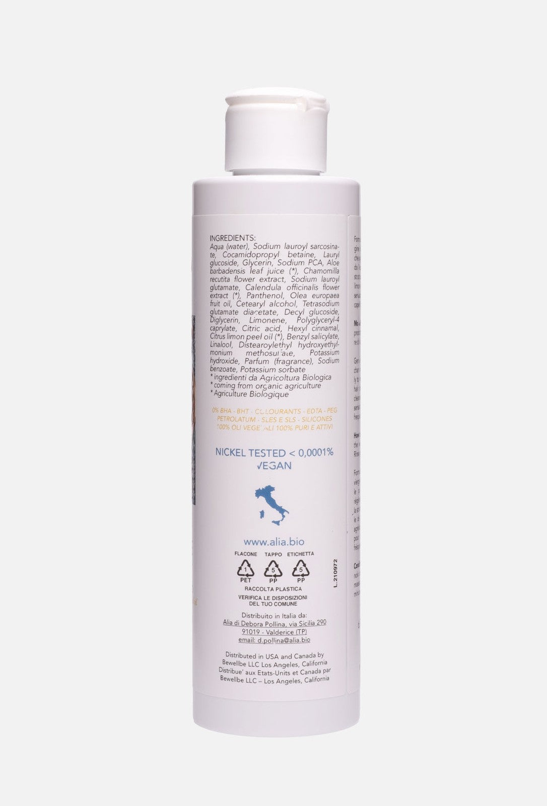 SHAMPOO PURIFICANTE ALIA SKIN CARE-Alia Bio Store