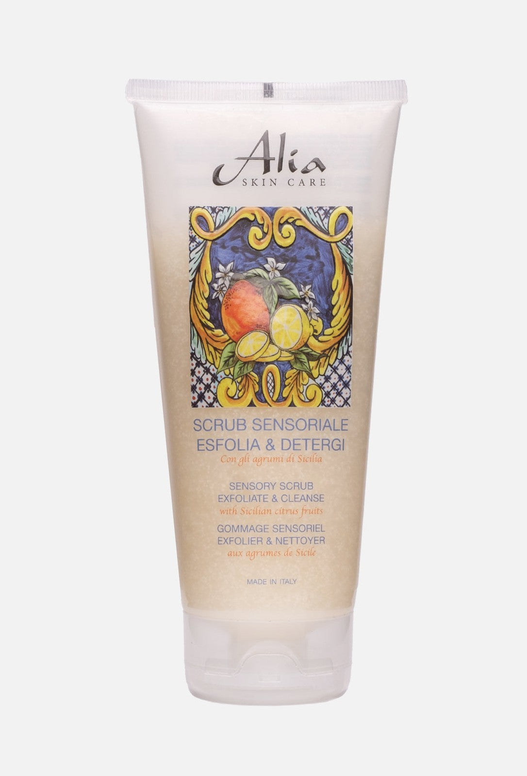 SCRUB CORPO SENSORIALE Esfolia&detergi ALIA SKIN CARE-Alia Bio Store