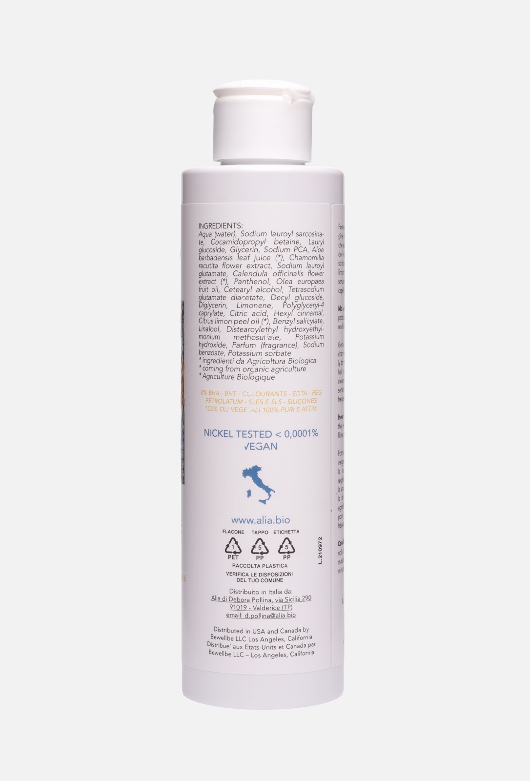 SHAMPOO PURIFICANTE ALIA SKIN CARE