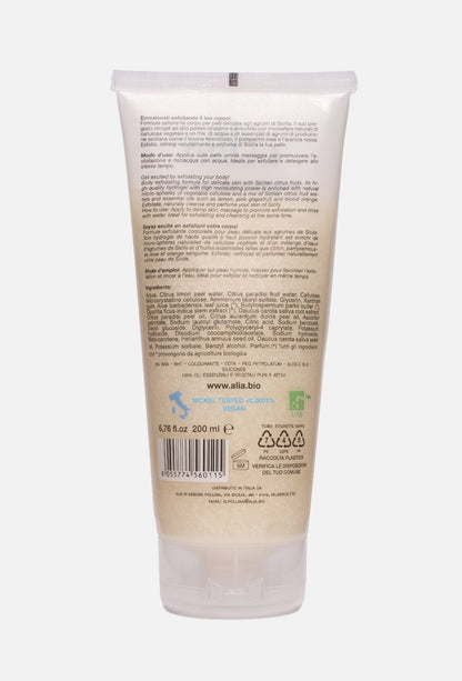 SCRUB CORPO SENSORIALE Esfolia&detergi ALIA SKIN CARE-Alia Bio Store