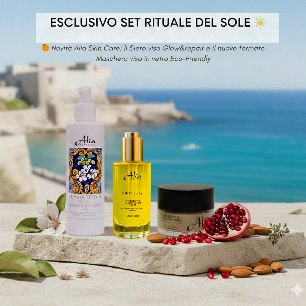 Esclusivo SET RITUALE DEL SOLE Alia Skin Care" ✨