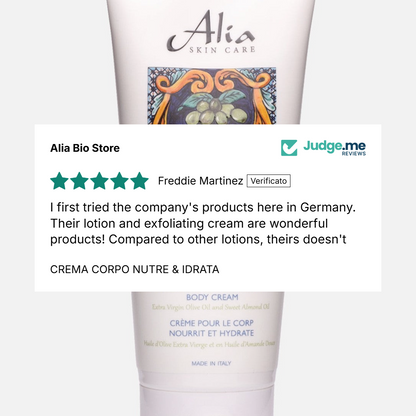 ALIA SKIN CARE NOURISHING & MOISTURISING BODY CREAM